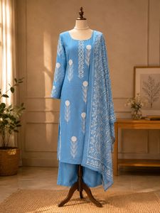Sky Blue Kurta Set