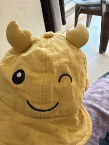 Cute Yellow Smiley Face Hat