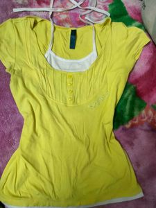 Yellow Layered Top🌼