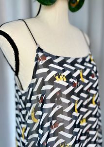 Trendy Print Sleeveless Dress