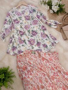 Floral Kurta Set