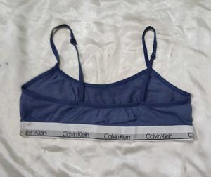 Calvin Klein Blue Sports Bra