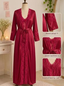 Elegant Lace Nightgown