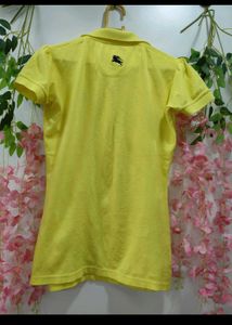 Burberry Yellow Polo Shirt💛