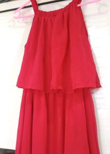 Red One Piece Dress