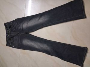 Y2K Dark Wash Flare Leg Jeans ☆