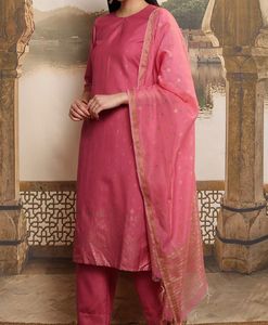 Elegant Pink Kurta Set with Dupatta