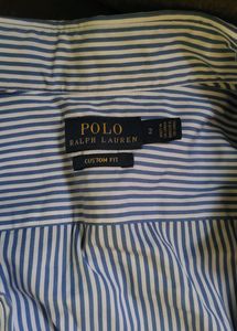 Polo Ralph Lauren Blue Checked Shirt - Authentic