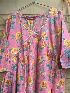 Libas Gotta Patti Floral Print Suit Set
