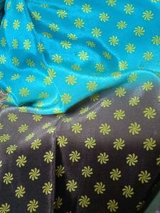 Beautiful Blue Floral Saree