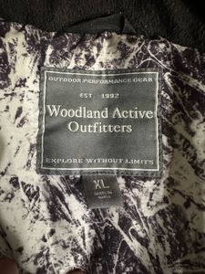Woodland Black Fully Warm branded original jacket