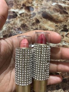 Sparkling Rhinestone Lipsticks Set