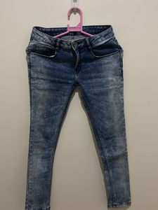 Stylish Acid Wash Jeans