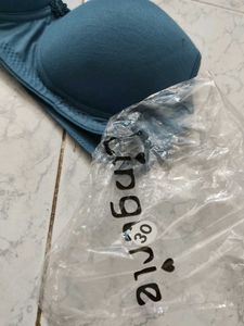 Teal Padded Bra