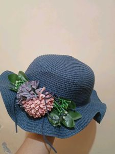 Charming Floral Summer Hat