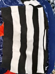 Striped Knit Sweater