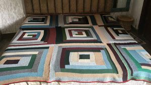 Cozy Patchwork Bedsheet