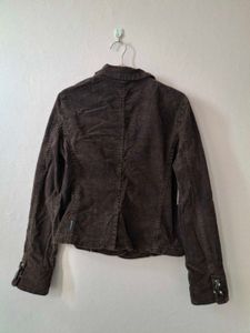 y2k Brown Corduroy Blazer Jacket 🤎