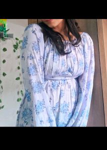 Floral Print Midi Dress