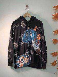 Glitter Oversized Hoodie