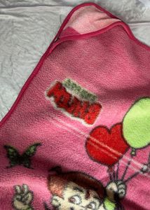 Set of 2 Soft Baby Fleece Blankets | Good Conditio