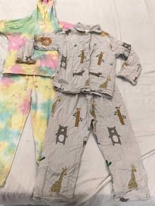 Cute Rabbit Pajama Set 2 Combo Night Suit