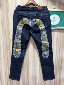 Evisu Diacock Handcrafted Narrow Comfort Jeans