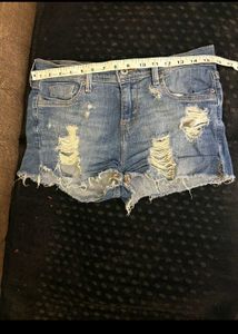 Levi's Distressed Denim Shorts