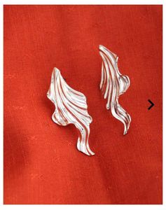 Silver Statement Earrings