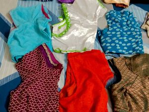 18 Assorted Women's Ethnic Blouses l 3 blouse piec