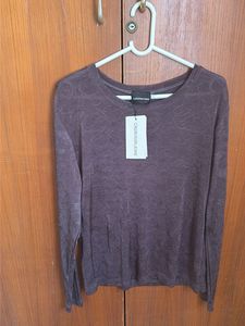 Calvin Klein Textured Long Sleeve Top