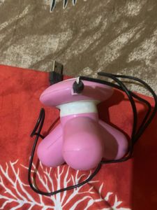 Cute Pink Mini USB Massager