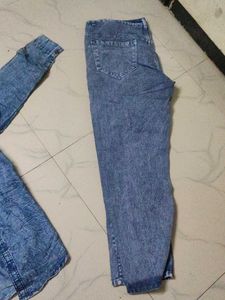 Men's Denim Shirt and Jeans Set