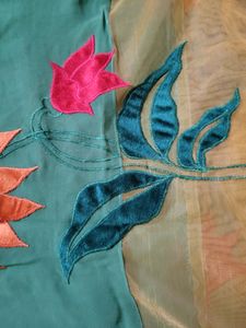 Saree With Stitched Blouse