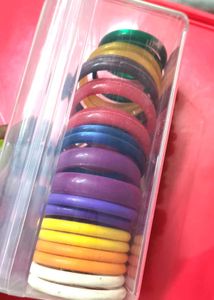 11 pairs Vibrant Stackable Bangles