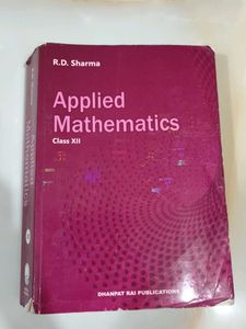 R.D. Sharma Applied Mathematics Class XII