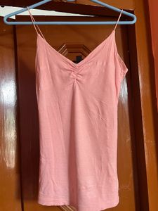pink beautiful top with lining inside