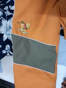 Orange Winnie the Pooh Overalls for kid