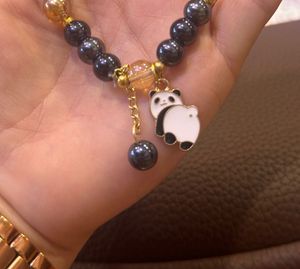 Panda Charm Beaded Bracelet