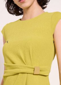 pantaloon Chic Lime Green Sheath Dress