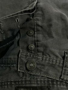 Cotton straight pants