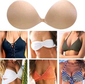 1 pair of backless silicon Adhesive Bra