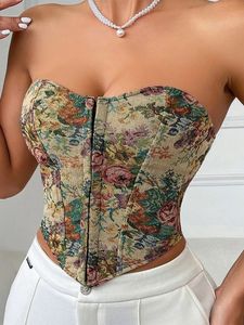 Floral Corset Top