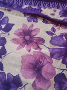 Beautiful Floral Print Saree
