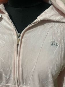 Juicy Couture Velour Zip-Up Hoodie