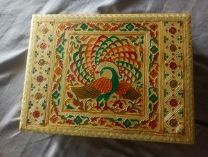 Diwali dryfruit sweet gift box