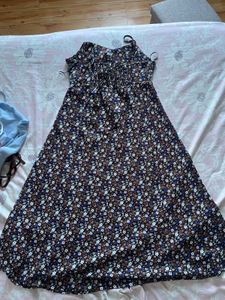 Floral Print Midi Dress