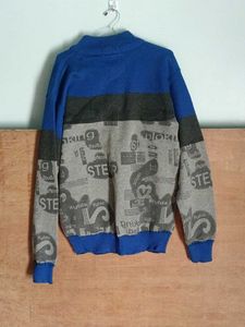 Stylish Graphic Print Sweater