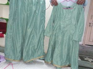 Beautiful Mint Green Kurta Set