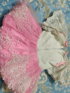 Pink Frock For Girl